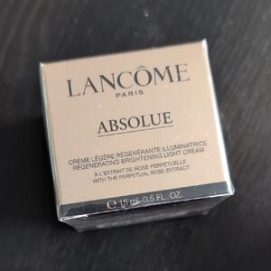 Lancome Absolue Brightening Light Cream - Silver and Black